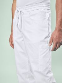 Weisse Schlupfhosen Unisex für Damen und Herren